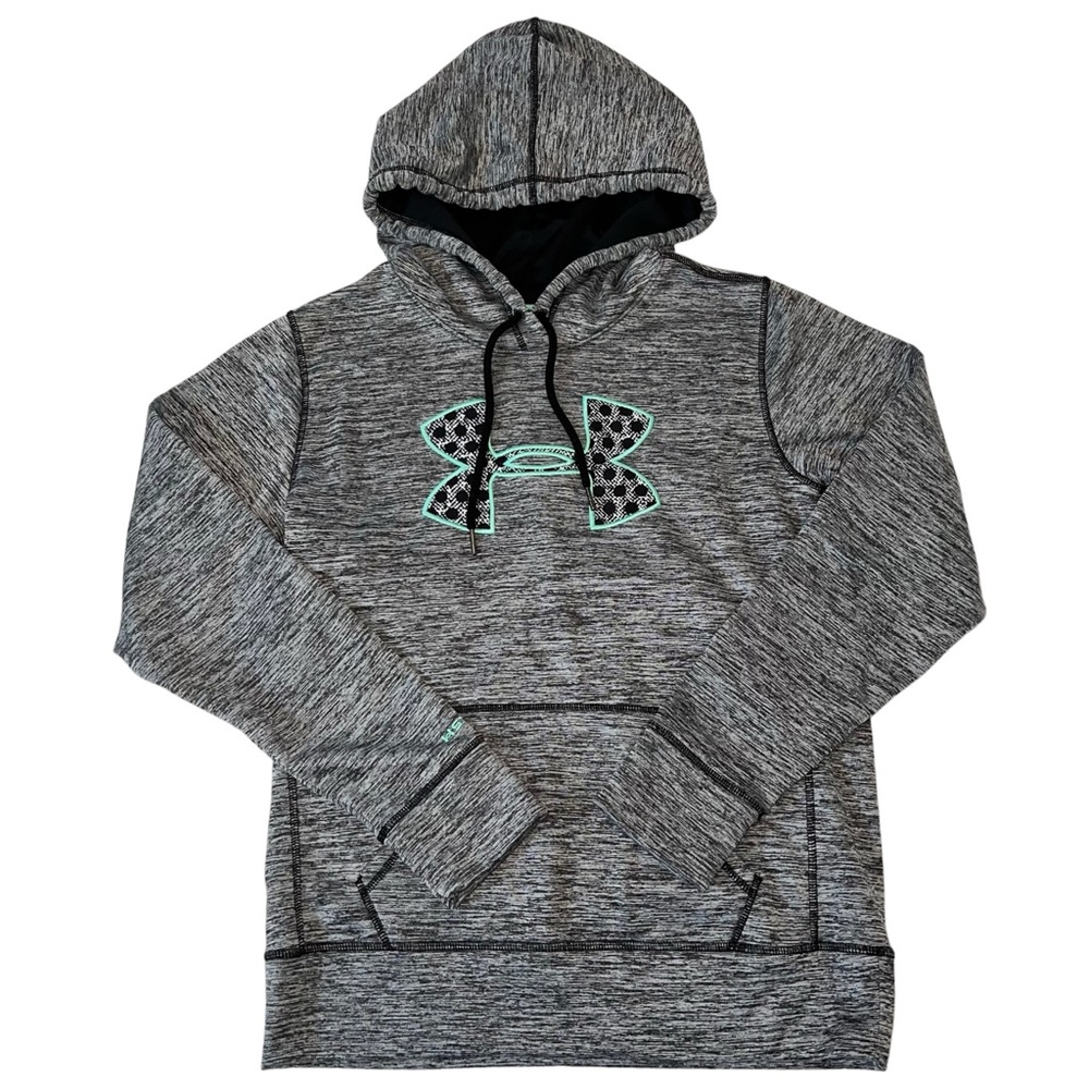 Under Armour ColdGear Hoodie Size Women’s Small Loose Fleece Lined Sweatshirt